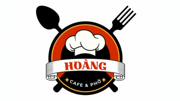 logo Cafe & pho Hoang